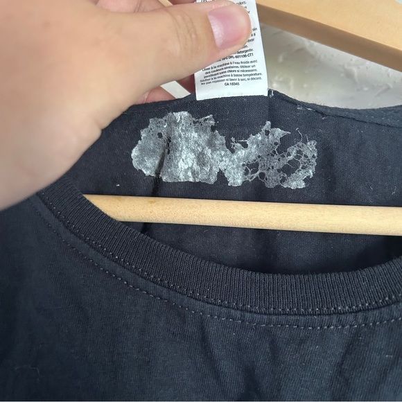 🦋 Fruit of the Loom Blue Graphic Tee RBG Ruth Bader Ginsburg Feminist Girl Power - Picture 7 of 7